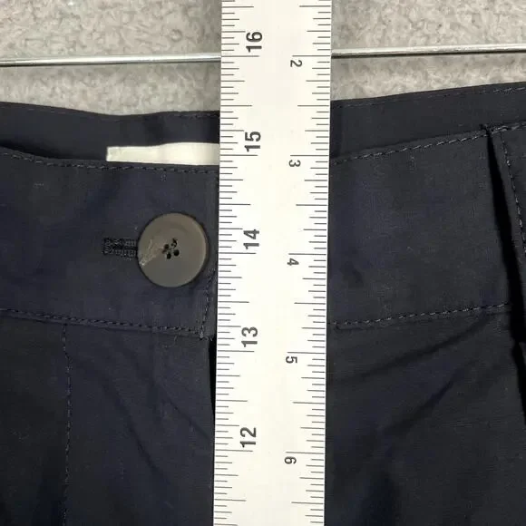 Studio Nicholson Sparke Pants Womens 0 / US 4 Blue Wide Leg Ankle Pleated - Picture 10 of 11